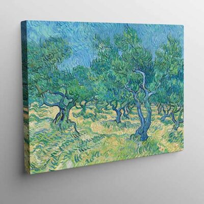 Quadro con Uliveto di Van Gogh su tela famoso dipinto