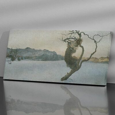 Riproduzione Le cattive madri di Segantini quadro su tela