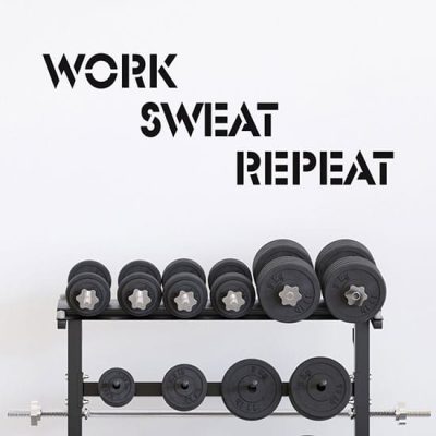 Frasi motivazionali adesivi murali