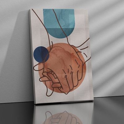 Quadro su tela per camera da letto stampa moderna