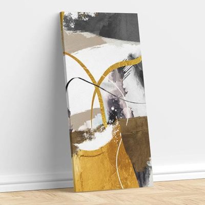 Stampa su tela con astrattismo moderno