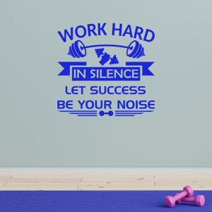 Frase motivazionale adesivi da muro per palestra