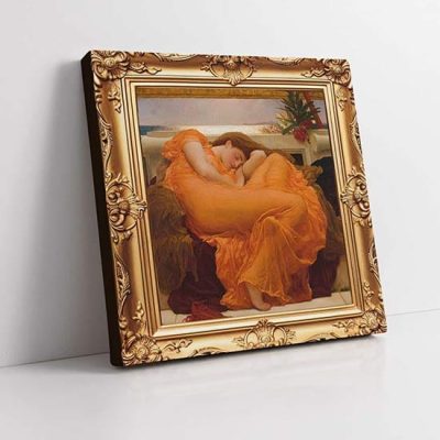 Quadro Avvampante Giugno di Frederic Leighton
