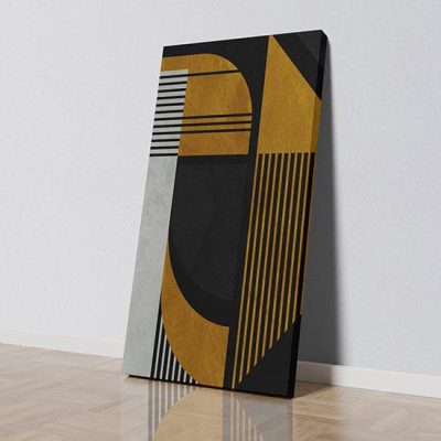 Quadro su tela con astrattismo moderno