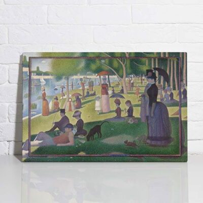 Quadro di Georges Seurat Una domenica pomeriggio sull'isola della Grande-Jatte