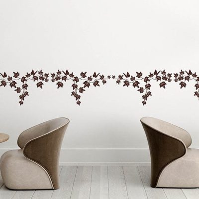 Edera decorativa adesiva da muro stickers murali