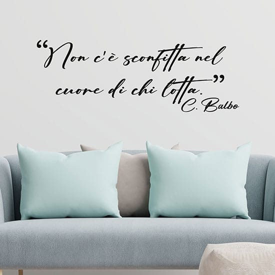 Frasi adesive murali per decorare