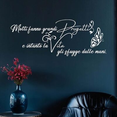Frasi da parete stickers murali con scritte