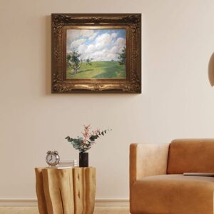 Quadro di Childe Hassam nubi di settembre stampato su tela