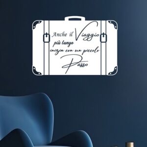 Wall stickers con frase da parete adesiva