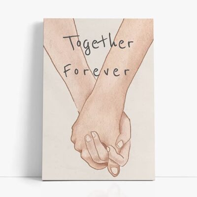 Quadri per camera da letto con scritte love su tela