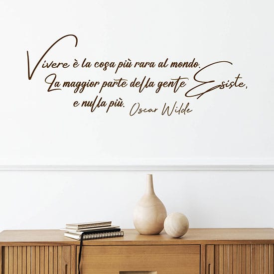 scritte adesive per pareti soggiorno