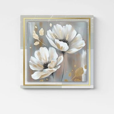 Quadro 3d con 2 stampe su tela