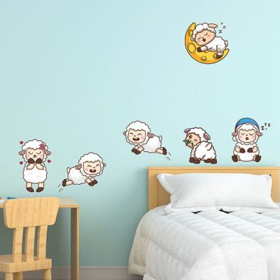 Adesivi per bambini pecorelle per cameretta