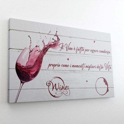 Quadro per cucina con stampa su tela