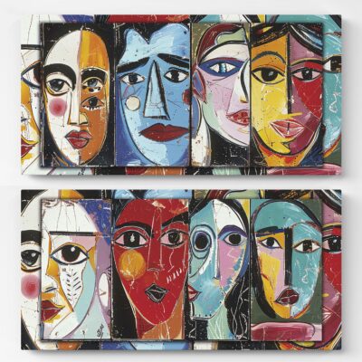 Trasforma le pareti di casa con dei capolavori dal design cubista. Perfetti per chi ama l'arte moderna e vuole uno spazio dal carattere deciso e originale.